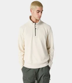 Parajumpers Parajumpers lenard crew neck sweatshirt antique white 25SMPMFLGR05-0329