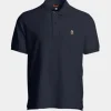 Parajumpers patch polo blue navy 25SMPMPOPO02-0316