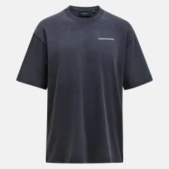 Peak Performance m graphic tee black vintage white G80587020