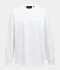 Peak Performance graphic ls tee offwhite G80329010