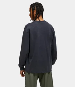 Peak Performance graphic ls tee black G80329020