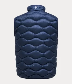 Peak Performance m helium down vest blue shadow G79842030