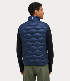 Peak Performance m helium down vest blue shadow G79842030