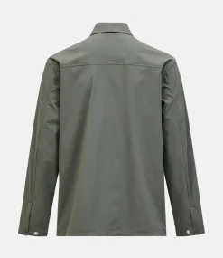 Peak Performance M Stretch Coach Jacket pine needle G78677050-PINE NEEDLE