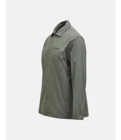 Peak Performance M Stretch Coach Jacket pine needle G78677050-PINE NEEDLE