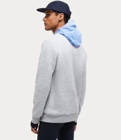 Peak Performance original small logo crew med grey melange G79590060