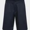 Peak Performance stretch drawstring short black G80283020