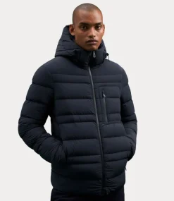 Peuterey Praxi ns down bomber jacket Graphite Blue PEU484901191861-215