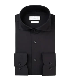 Profuomo Cutaway shirt black PP2HC10011-001