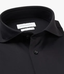 Profuomo Cutaway shirt black PP2HC10011-001