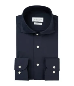 Profuomo Cutaway shirt navy PP2HC10010-410