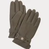 Profuomo Glove goat nubuck green PPVG30004C-300