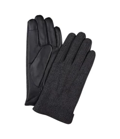 Profuomo Herringbone glove anthra PPUG30005A-ANTHRA