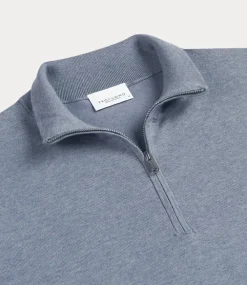 Profuomo Polo l/s blue PPWJ10007D-BLUE