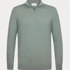 Profuomo Polo l/s green PPWJ10007E-GREEN