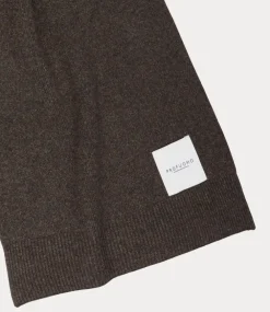 Profuomo Scarf dark brown PPVS30014F
