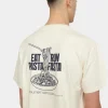 Revolution Printed t-shirt offwhite 1387 EAT-OFFWHITE