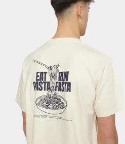 Revolution Printed t-shirt offwhite 1387 EAT-OFFWHITE