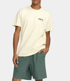 Revolution Printed t-shirt offwhite 1394 DOW-OFFWHITE