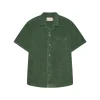 Revolution Terry Cuban Shirt Dustgreen 3823-Dustgreen