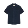 Revolution Terry Cuban Shirt Navy 3823-Navy