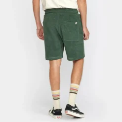 Revolution Terry Shorts Dustgreen 4039-Dustgreen