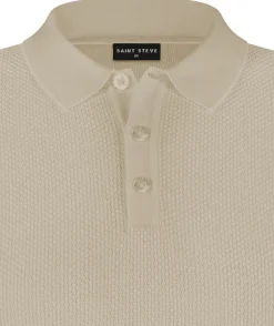 Saint Steve Stanley polo s/s sand 231222-20007