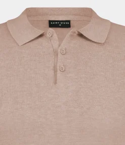 Saint Steve Chris polo s/s powder pink 19481-80011