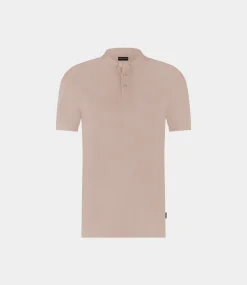 Saint Steve Stanley polo s/s powder pink 231222-80011