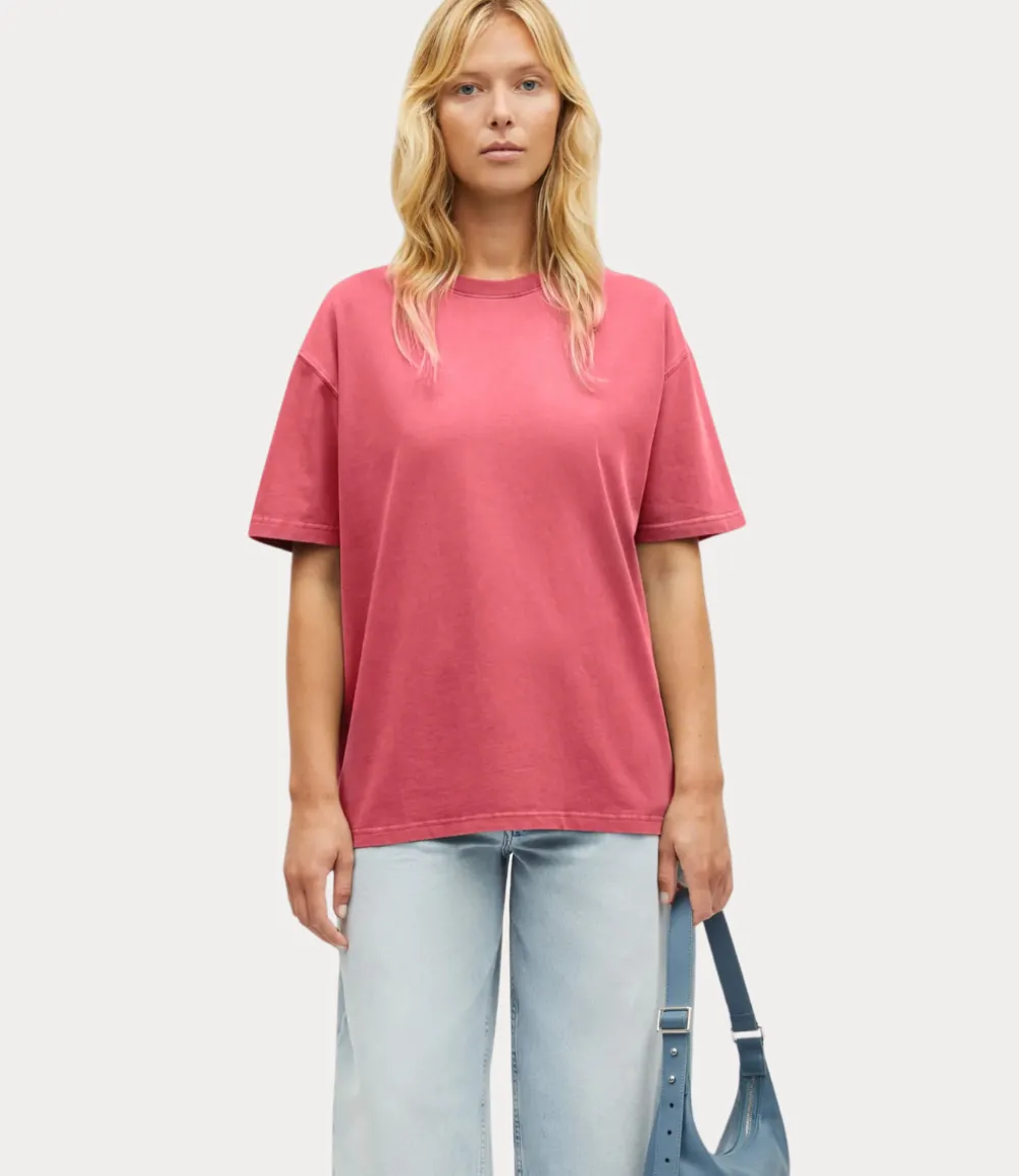 Samsoe Samsoe Eira t-shirt 11725 rose wine F23300036-171623TCX