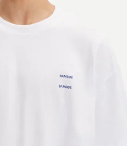 Samsoe Samsoe Joel tee s/s white M22300126-CLR000023