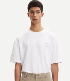 Samsoe Samsoe Joel tee s/s white M22300126-CLR000023