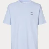 Samsoe Samsoe Joel t-shirt 11415 subdued blue M22300126-144209TCX