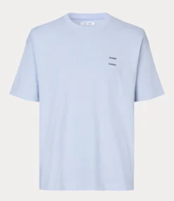 Samsoe Samsoe Joel t-shirt 11415 subdued blue M22300126-144209TCX