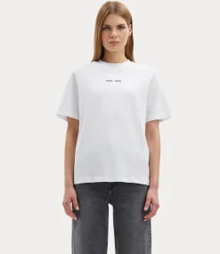 Samsoe Samsoe Sadalila t-shirt 10379 white F10000011-CLR000023