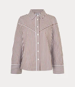 Samsoe Samsoe Samos shirt fudgesickle F24400127-CLR001959