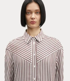 Samsoe Samsoe Samos shirt fudgesickle F24400127-CLR001959