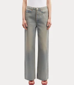 Samsoe Samsoe sashelly jeans 14144 oil slick gloss F24400112-CLR001964