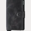 Secrid Miniwallet vintage Grey Black - MV-GREY BLACK