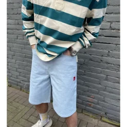 The New Originals 9 dots denim short light wash 9DOTS-DENIM