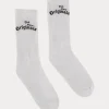 The New Originals Workman socks white navy 600WMRE24-627