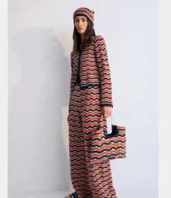 The New Society Areti cardigan chili S25WCR1J1