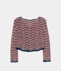 The New Society Areti cardigan chili S25WCR1J1