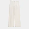 The New Society Lassi pant linen vigore S25WPA12C5