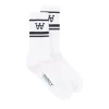 Wood Wood Con 2-pack socks white navy 10009201-9517-0028