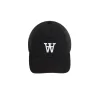 Wood Wood Eli embroidery cap black 10000805-7083-9999