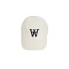 Wood Wood Eli embroidery cap off white 10000805-7083-0005