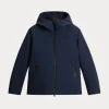 Woolrich Pacific soft shell jacket melton blue CFWOOU1047MRUT3496-3989