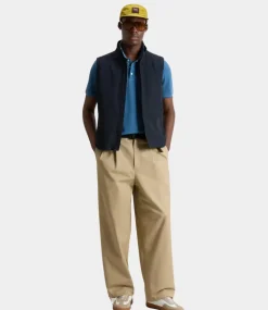 Woolrich Sailing two layers vest melton blue CFWOOU1158MRUT4018-3989