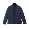 Woolrich Sundance down jacket melton blue